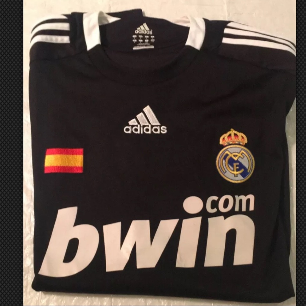 2008/2009 Adidas Real Madrid away jersey size L